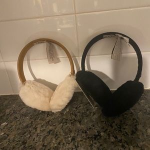 2 pair of Ugg ear muffs never been worn.